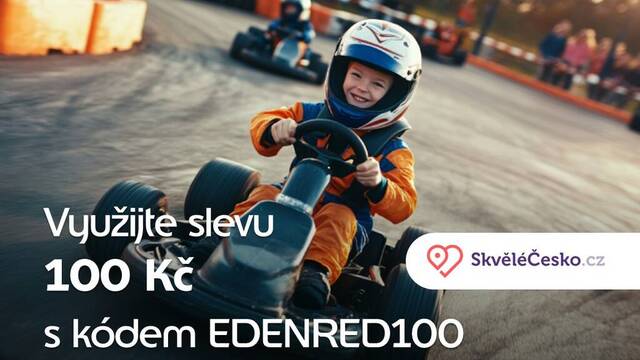 Využijte slevu 100 Kč s kódem EDENRED100
