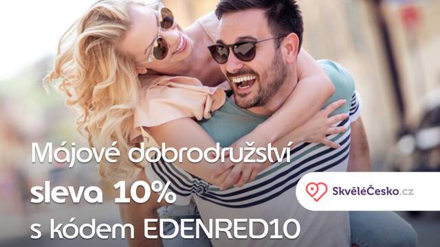 Květen plný zážitků s 10% slevou